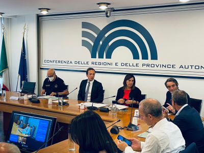 Protezione Civile: la Conferenza delle Regioni incontra Fabrizio Curcio - 22.06.2022